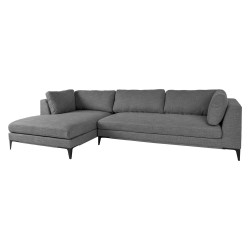 Corner sofa BRIA LC grey