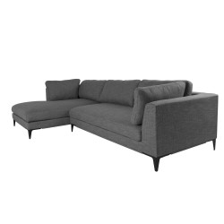 Corner sofa BRIA LC grey