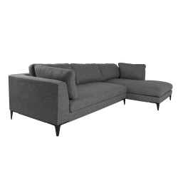 Corner sofa BRIA RC grey