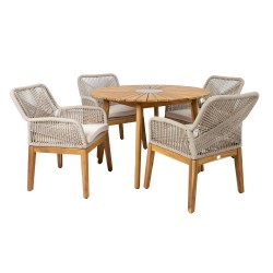 Garden furniture set FLORIDA table and 2 chairs