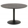Dining table IBIZA D110xH74cm, black