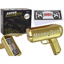 Money Gun Shooting Gold...