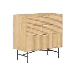 Sideboard BASSEL 80x40xH80cm, 3D melamine