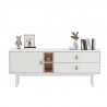 Sideboard IRIS 140x40xH55cm, white