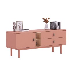 Sideboard IRIS 140x40xH55cm, pink