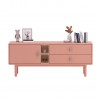 Sideboard IRIS 140x40xH55cm, pink