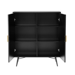 Sideboard PIXAR 100x40xH115cm, black