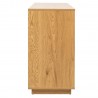 Side board SACHA 160x40xH74cm, melamine with oak bark
