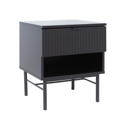 Nightstand SEQUENCE 45x40xH55cm, 3D black