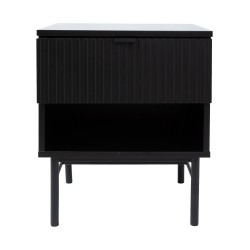 Nightstand SEQUENCE 45x40xH55cm, 3D black