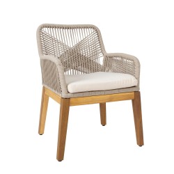 Chair FLORIDA 66,5x57,5xH83, acacia