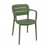 Chair MANGO green plastic