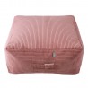 Stool HYPER 80x80cm, H30cm, pink