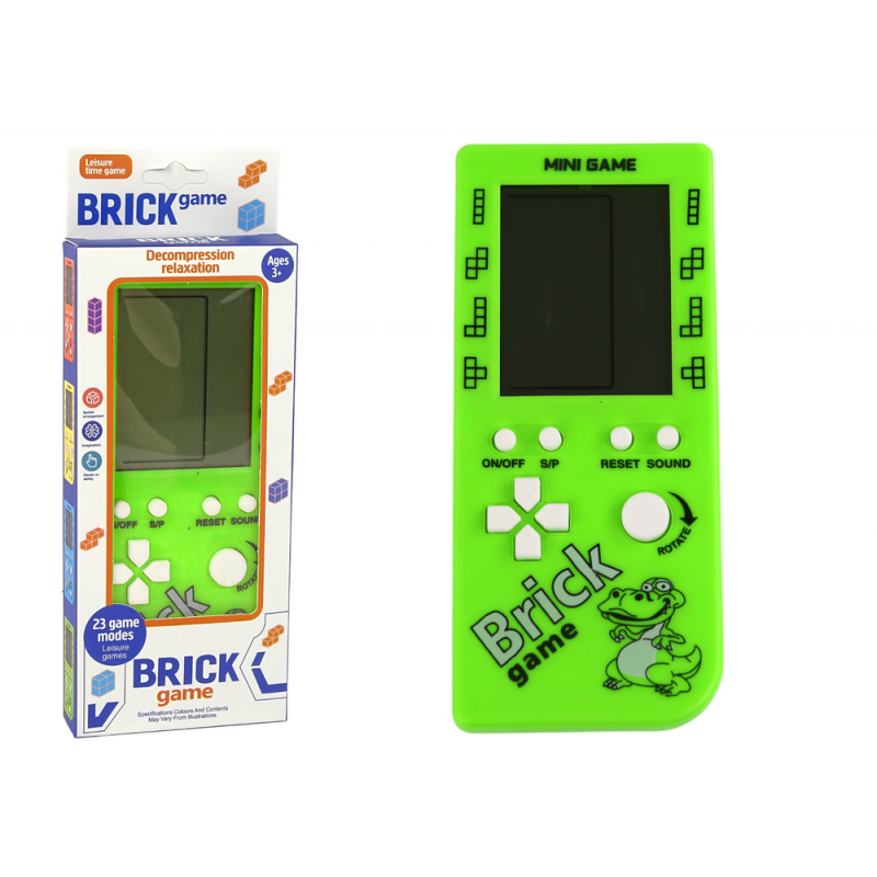 Tetris Brick Game Console Game Green