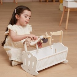 VIGA PolarB Wooden Cradle for Dolls Bed