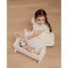 VIGA PolarB Wooden Cradle for Dolls Bed