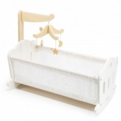 VIGA PolarB Wooden Cradle for Dolls Bed