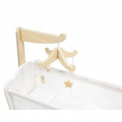 VIGA PolarB Wooden Cradle for Dolls Bed