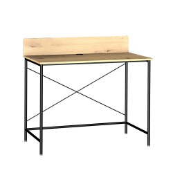 Desk HEDVIG 100x49,5xH102cm, ash black
