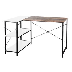 Desk HEDVIG 120x80xH76cm, oak black