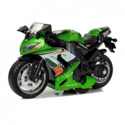Sports Motorcycle with Sounds 1:14 Green