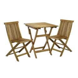 Balcony set FINLAY table and 2 chairs