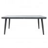 Table MARIE 180x90xH74cm, grey