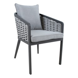 Садовый стул MARIE 55x64xH76см, серый