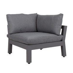 Modular sofa FLUFFY corner, grey