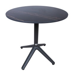 Table BEIDA D70xH72cm, brown