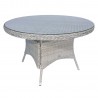 Table ASCOT D121xH75cm, grey