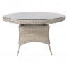 Table ASCOT D121xH75cm, grey
