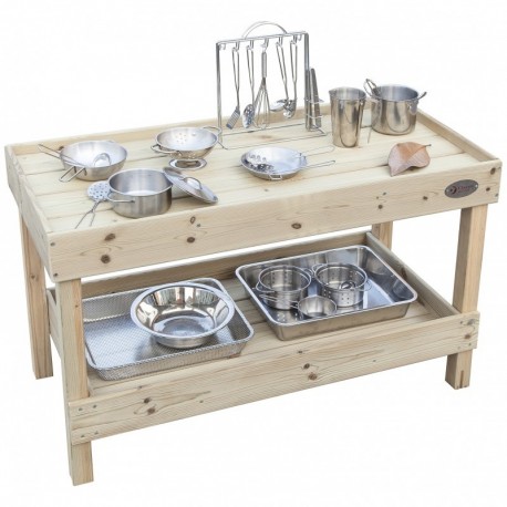 CLASSIC WORLD EDU Wooden Kitchen Countertop Cabinet for Kitchen Accessories Playground