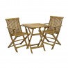 Balcony set FINLAY table and 2 chairs