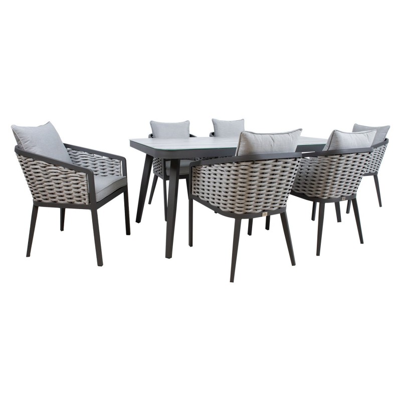 Garden furniture set MARIE table, 6 chairs