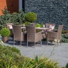 Garden furniture set PALOMA table, 6 chairs