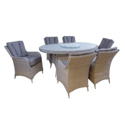 Garden furniture set ASCOT  table and 6 chairs