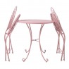 Balcony set ROSY table, 2 chairs
