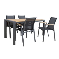 Garden furniture set TAMPERE table, 4 chairs