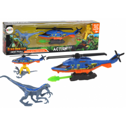 Helicopter Helicopter Dinosaur Park Blue Dino Park Set