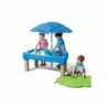 Water table with sandbox and umbrella 2in1 Step2