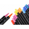 Set of 24 double-sided markers for ceramics, glass and clothes