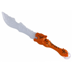 Lightsaber, Tiger-Shaped Handle, Orange