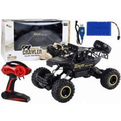 Off-road Remote Controlled RC Car 1:12 Black 4x4 2.4GHz