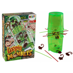 Arcade Game Catch the Monkey Falling Monkeys Sticks