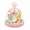 Woopie Colorful Animals Pink Spinning Top with Balls Carousel