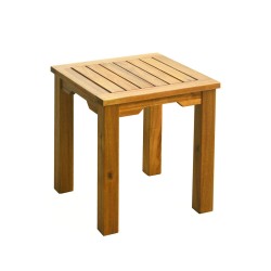 Bench-side table FORTUNA 40x40x45cm, acacia