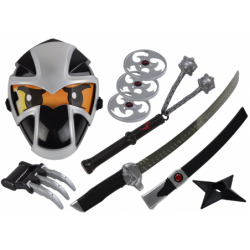 Ninja Warrior Set Sword Mask Shuriken Discs Claws Fist