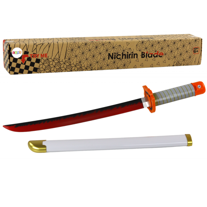 Knight's Sword in Sheath Sounds 62cm x 9cm x 7.5cm