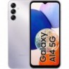 Samsung | Galaxy | A14 (A146P) | Silver | 6.6 " | PLS LCD | Mediatek MT6833 | Dimensity 700 (7 nm) | Internal RAM 4 GB | 128 GB | microSDXC | Dual SIM | Nano-SIM | 3G | 4G | 5G | Main camera 50 + 2 + 2 MP | Secondary camera 13 MP | Android | 13 | 5000 mAh